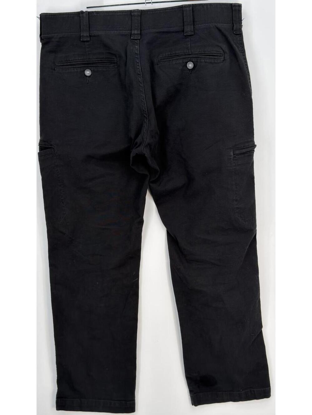 Lee Men's Black Cargo Pants Size 34X30 Workwear Durable Cotton - Picture 5 of 8